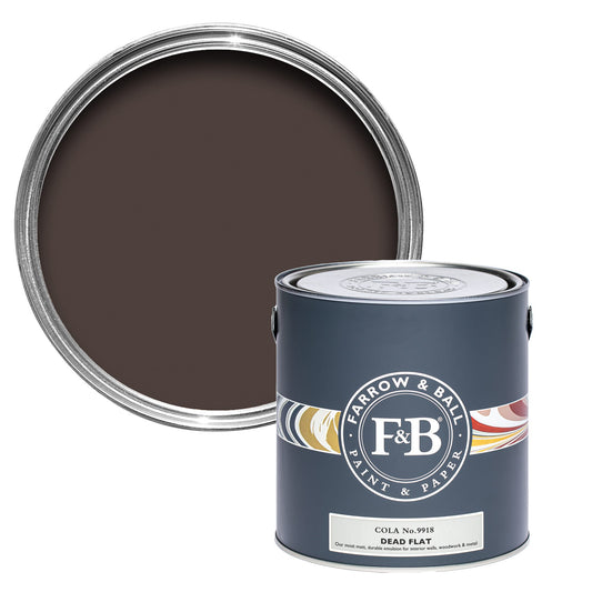 Farrow & Ball Cola No. 9918 - Dead Flat 5L