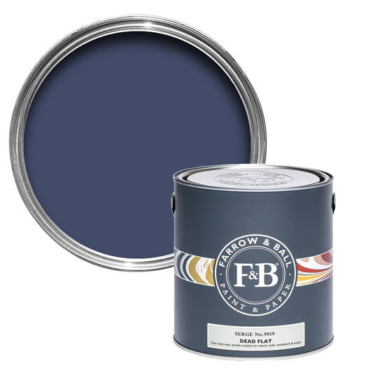 Farrow & Ball Serge No. 9919 - Dead Flat 750ml