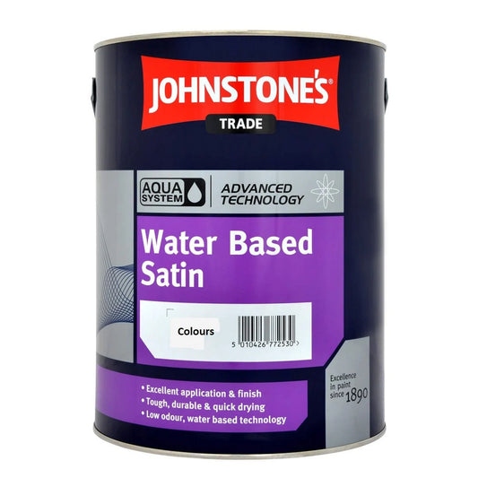 Johnstone's Trade Johnstone's Trade(colours) Aqua Water Based Satin paint