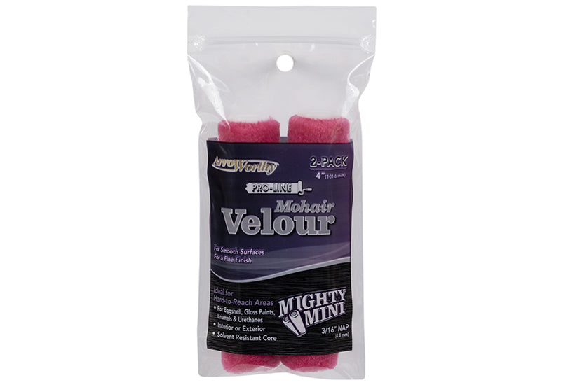 Bespoke Decor NI Arroworthy mohair velour 3/16nap 4" 2-pack paint