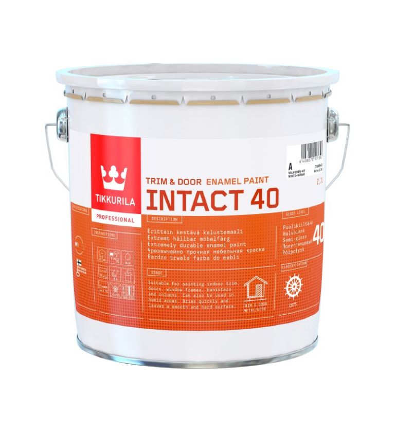 Tikkurila Intact 40 (satin finish) paint