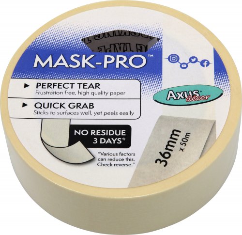 Bespoke Decor Axus Mask-pro Tape 48mm x 50m paint
