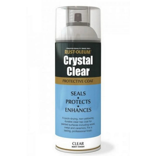 Bespoke Decor Rust-oleum Crystal Clear (Matt) 400ml paint