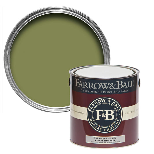 Bespoke Decor 2.5L Exterior Eggshell Sap Green No.W56 paint