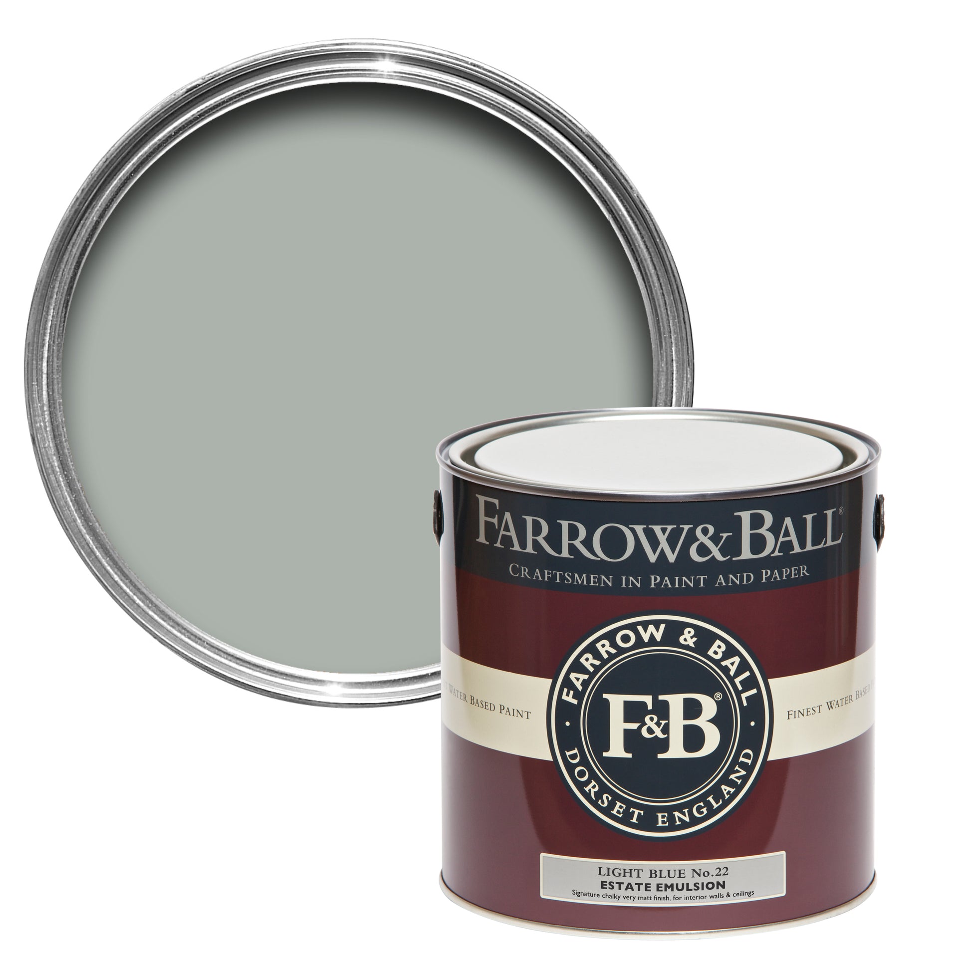 Farrow & Ball Light Blue 22 paint